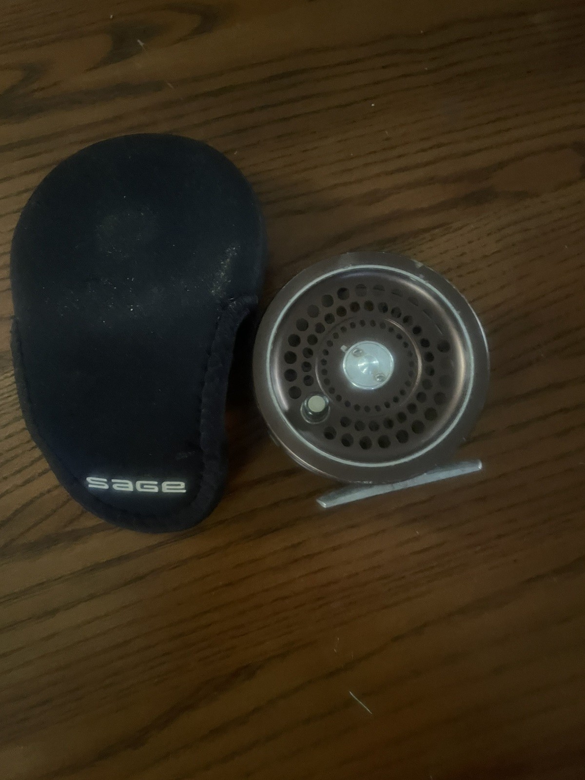 SAGE 505L FLY REEL (MADE BY HARDY’S) and Case