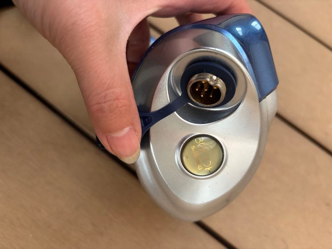 Electric Reel Digital Display Silver/Blue