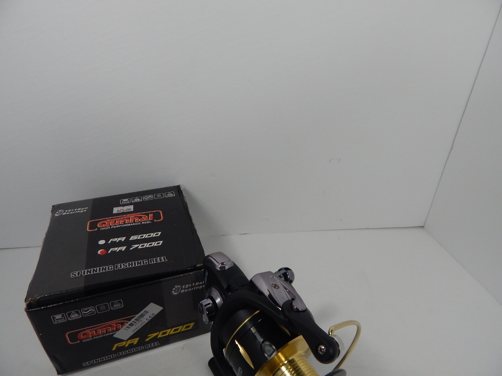 Qunhai PR 7000 Spinning Reel, Drag 22lbs, Ratio 5.1:1, 18lb/180yds. (Open Box)