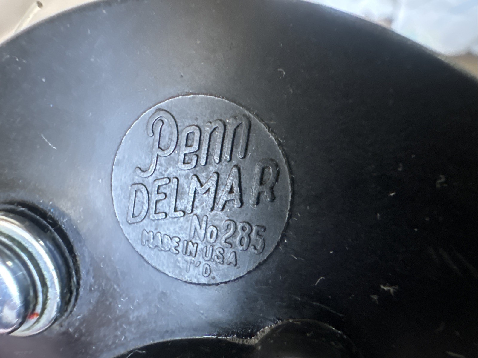 Vintage PENN DELMAR No. 285 Saltwater Conventional Fishing Reel Made in USA
