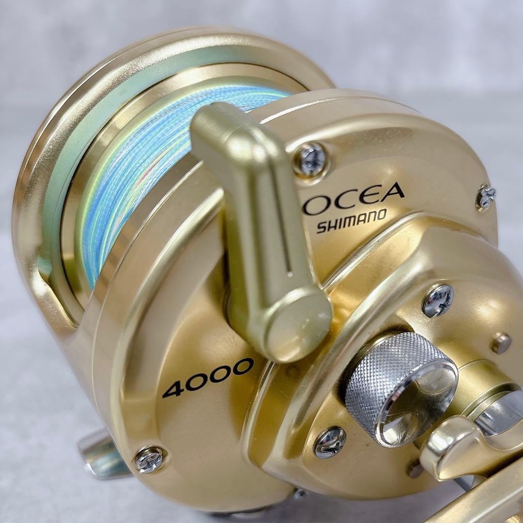 Mint SHIMANO Ocea Jigger 4000 Offshore Jigging Baitcasting S798 Fishing Reel