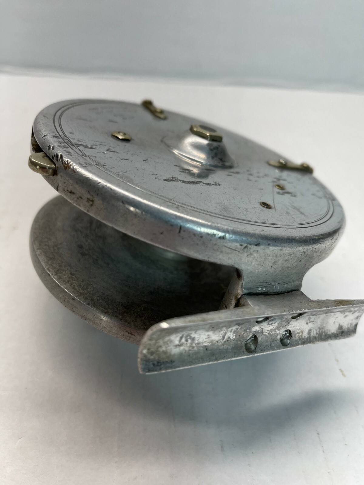 HARDY BROS VINTAGE 4 1/2″ SALMON FLY REEL MECHANICALLY FUNCTIONING