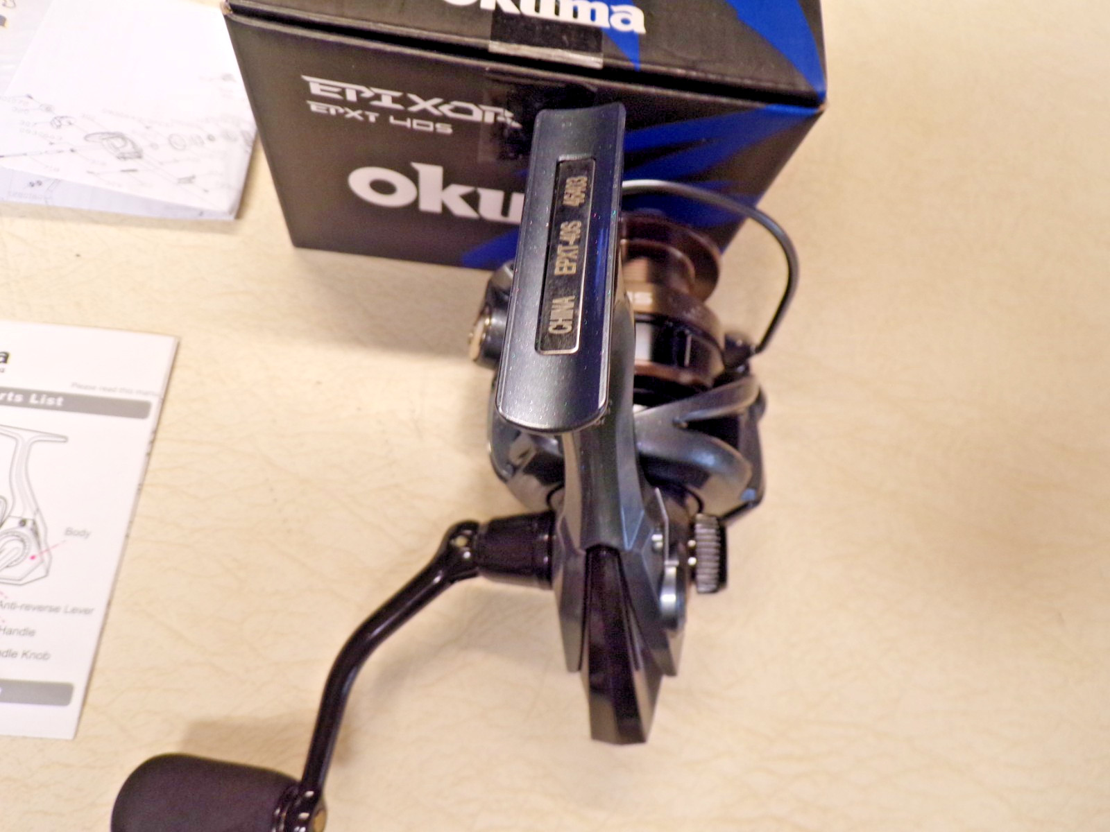 NEW – Okuma EPIXOR 40s SPINNING FISHING REEL – 8 BALL B – 6:0:1 GEAR RATION -NEW