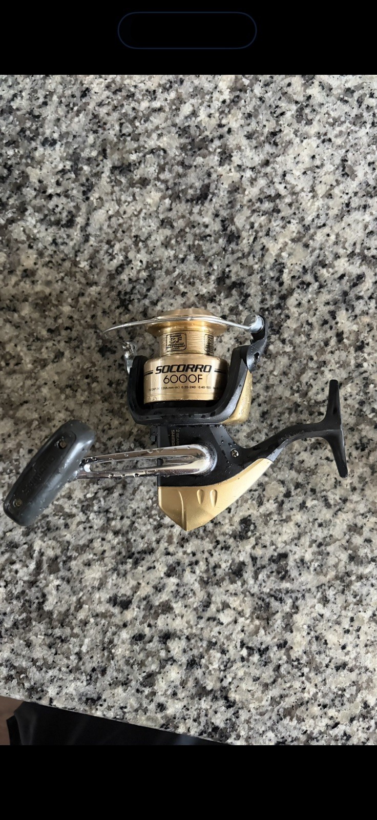 Shimano Socorro 6000F Spinning Reel 2 Bearings Fishing Real NOS