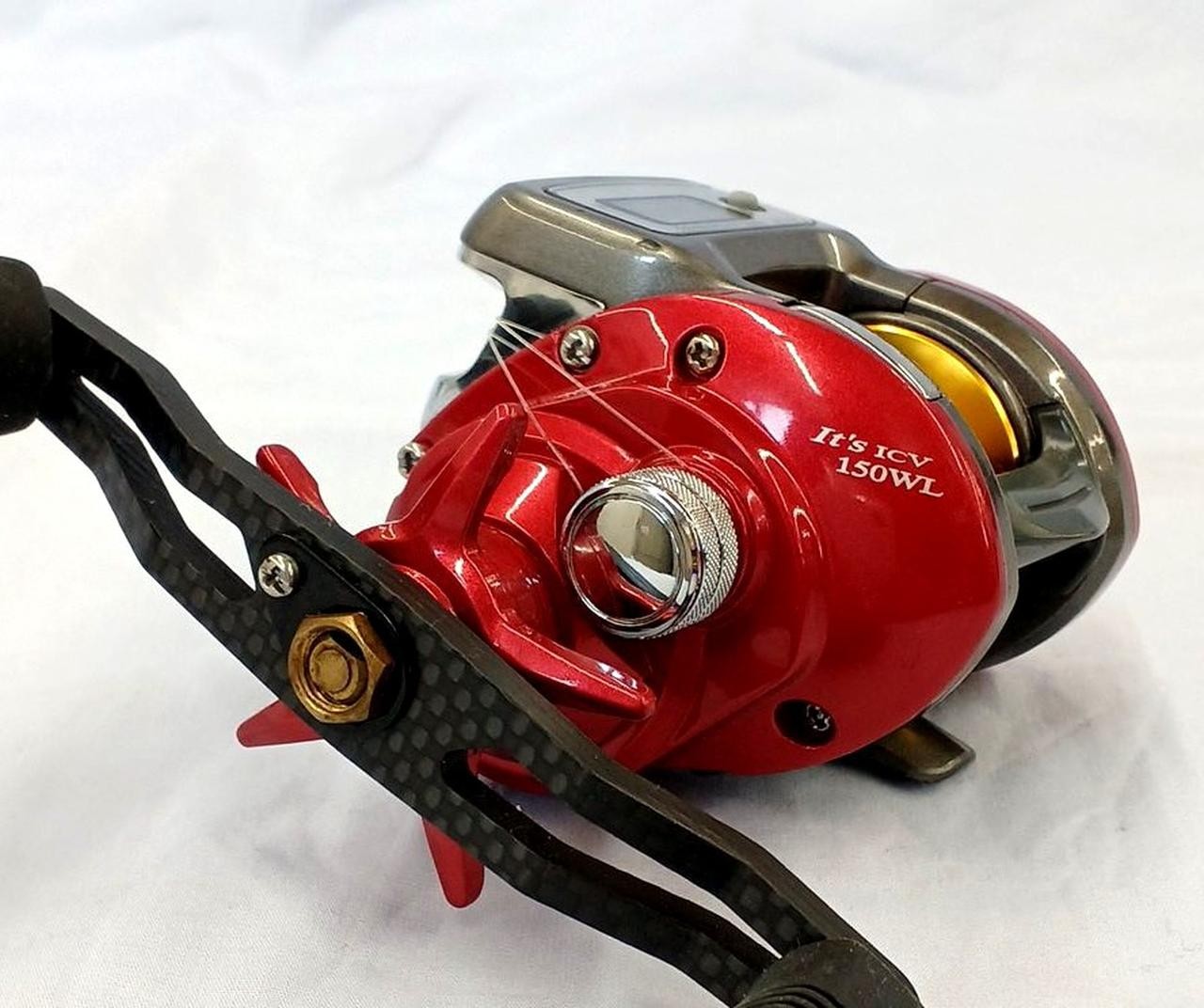 Daiwa ICV150WL Electric Fishing Reel, Saltwater, 15 lb Drag, Used, No Box