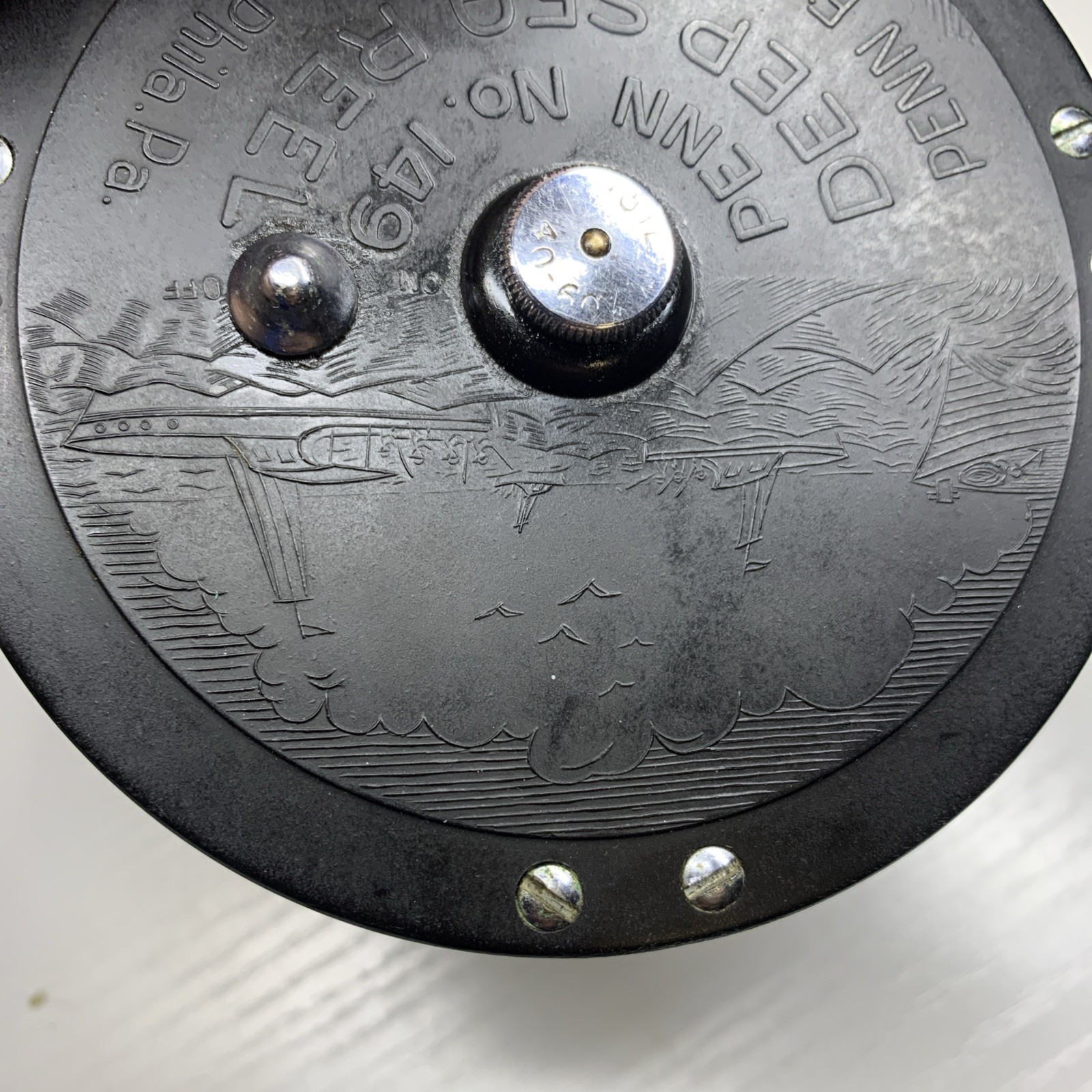 Vintage Penn No. 149 Deep Sea Ocean Saltwater Fishing Reel