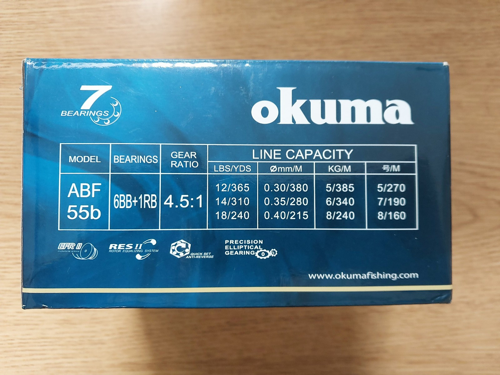 *NEW* Okuma Avenger ABF55b -Saltwater- 7 Bearing – Baitfeeder Spinning Reel