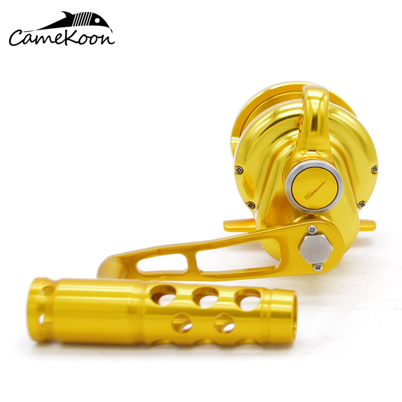 CAMEKOON Saltwater Lever Drag Offshore Fishing Multiplier Trolling Big Game Reel