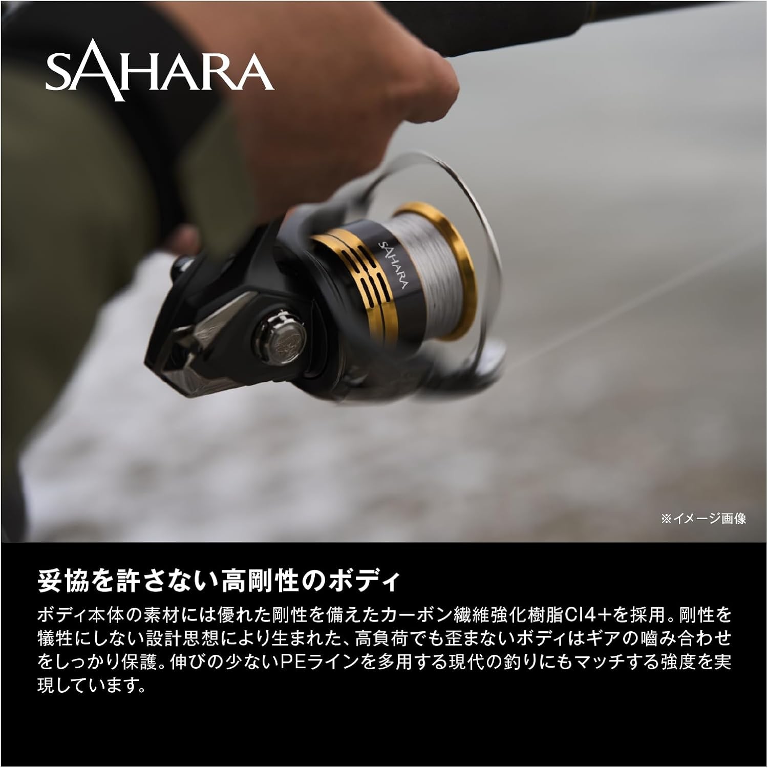 22 Sahara Fishing Reel Shipped from Japan 2022 Model C3000HG)