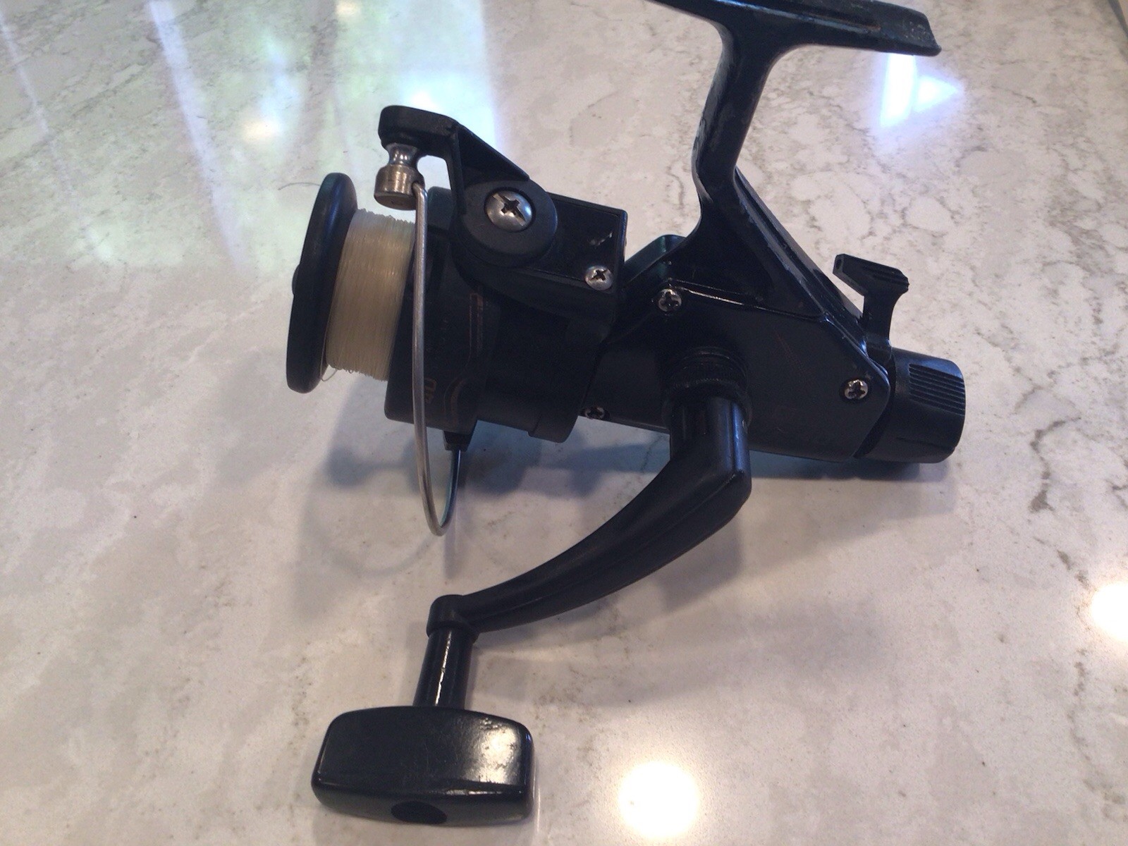 Silstar FX40 Rear Drag Spinning Reel Black Fishing Gear Used Korea