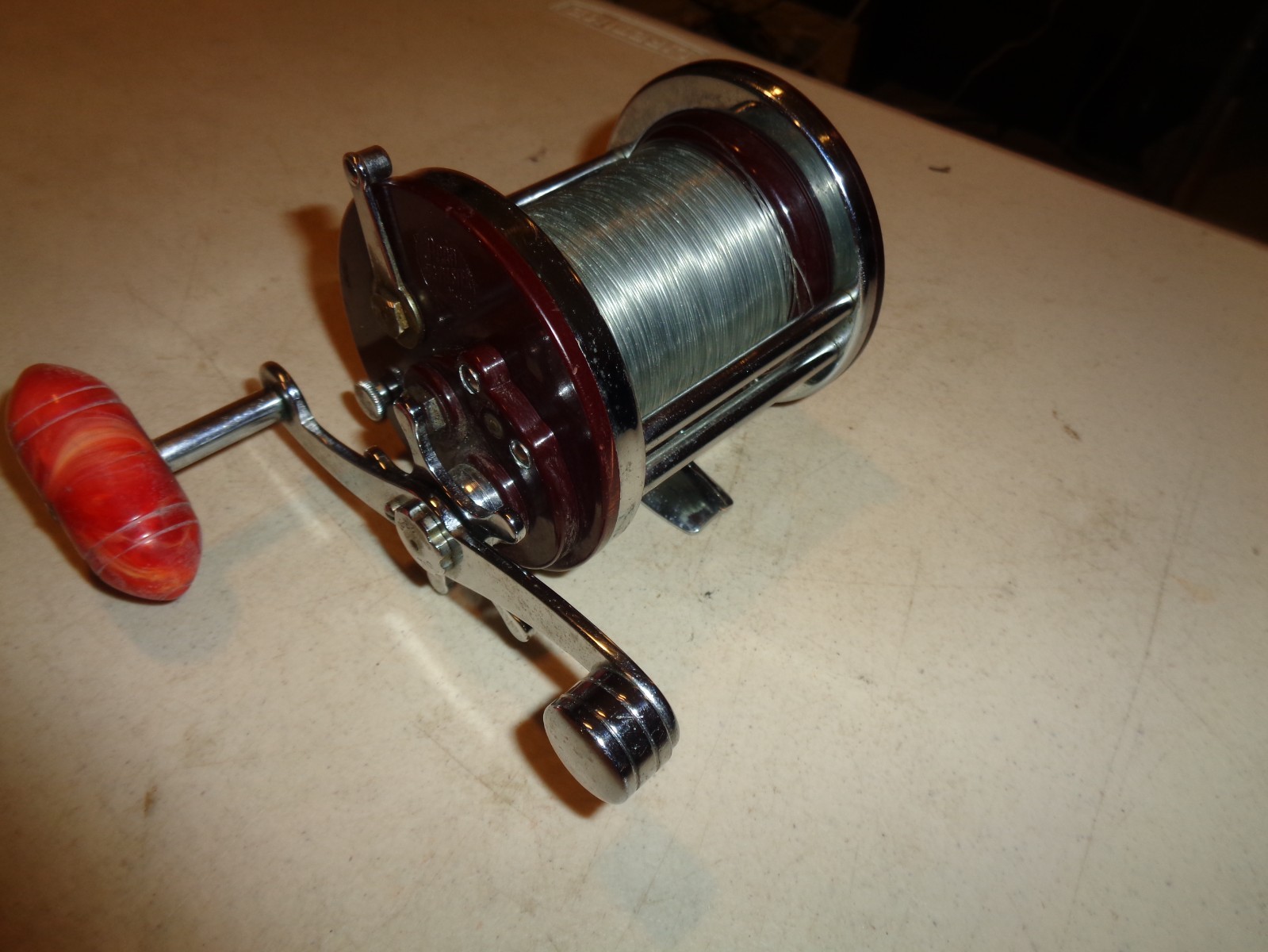 Vintage PENN Jigmaster 500 Reel in 500 SL Box, Box Catalog