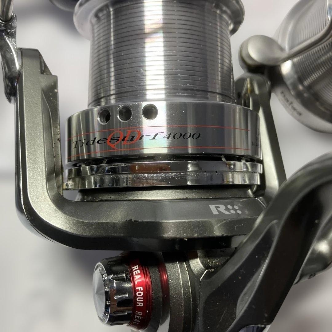 Daiwa Tide Surf Spinning Reel Custom Gomexus Knob Blue Gold Power Surf