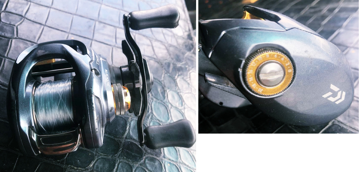 Daiwa Zillion SV TW Bait Reel 6.3 Gear Ratio Right Good condition From Japan