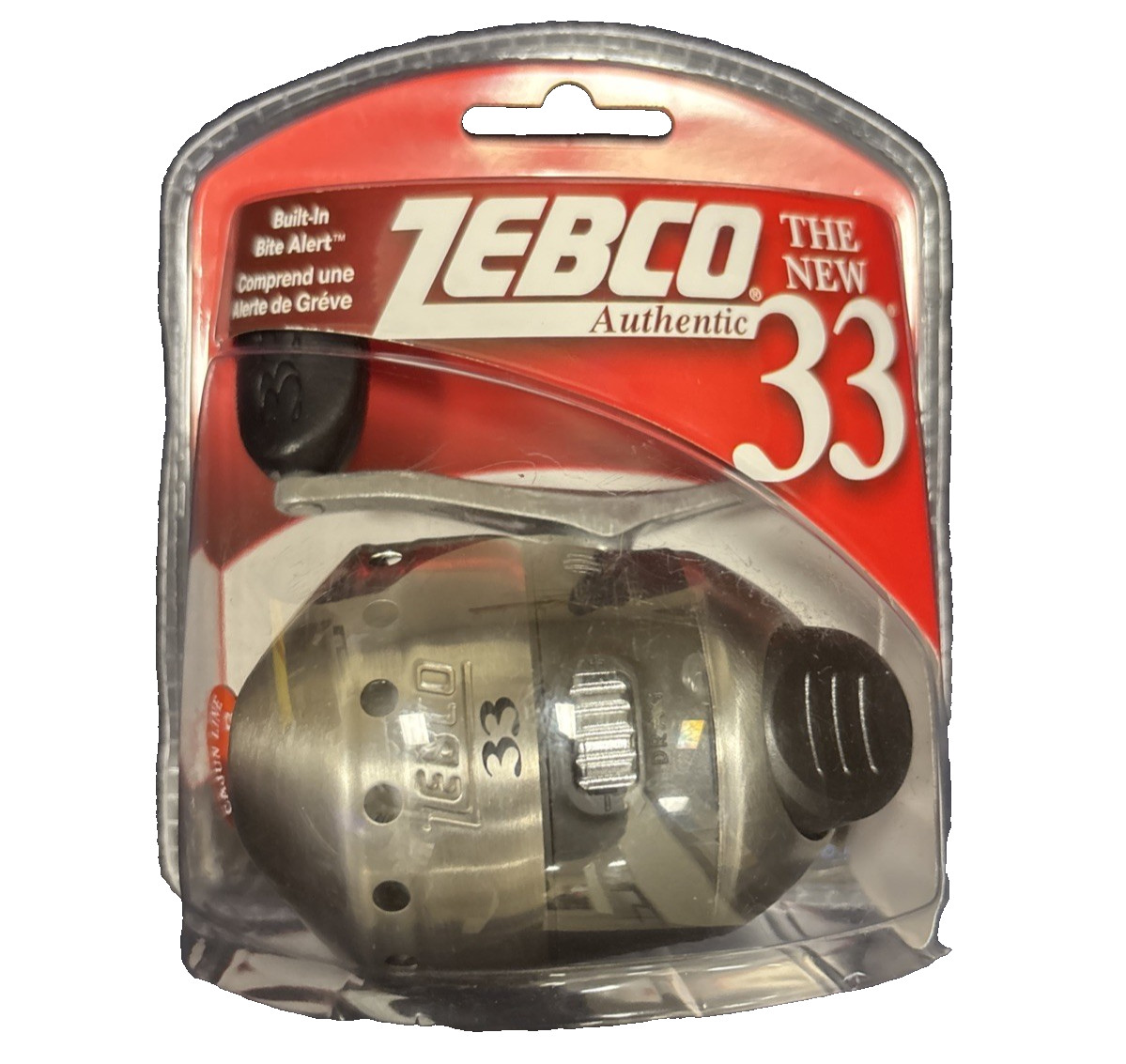 Zebco 33 Authentic Spincast Fishing Reel Cajun 10lb Line New In Box Freshwater