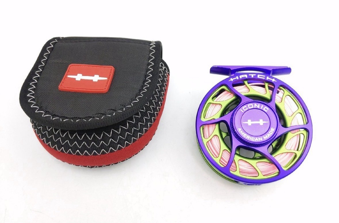 Hatch ICONIC 3 PLUS 2023 Fly Reel Free shipping DDP