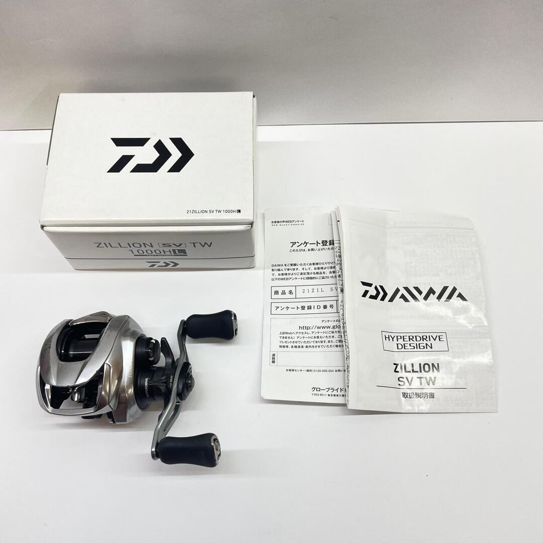 Used Daiwa Daiwa Reel 21 Zillion SVTW1000HL 00630216 Bait Reel Left Handle 86