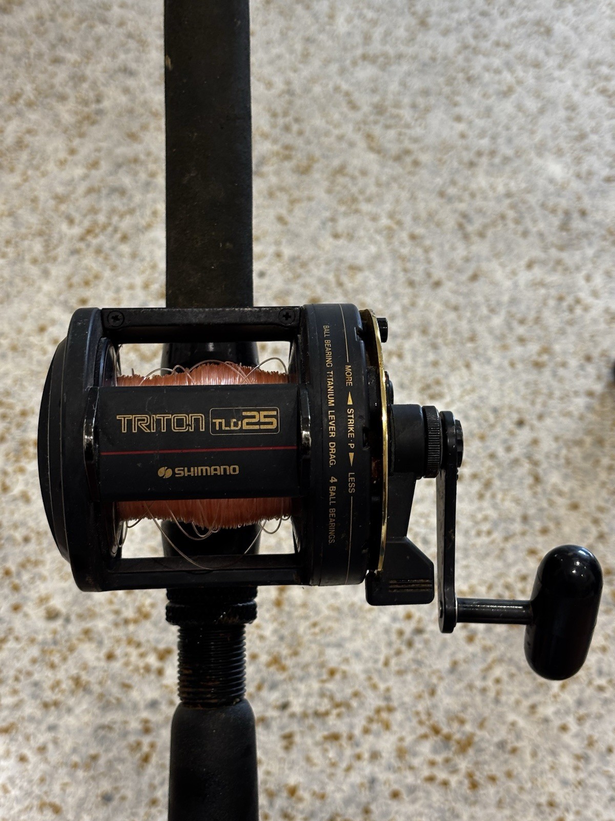 Shimano Triton TLD-25 Conventional Fishing Reel with Lever-Drag REEL ONLY