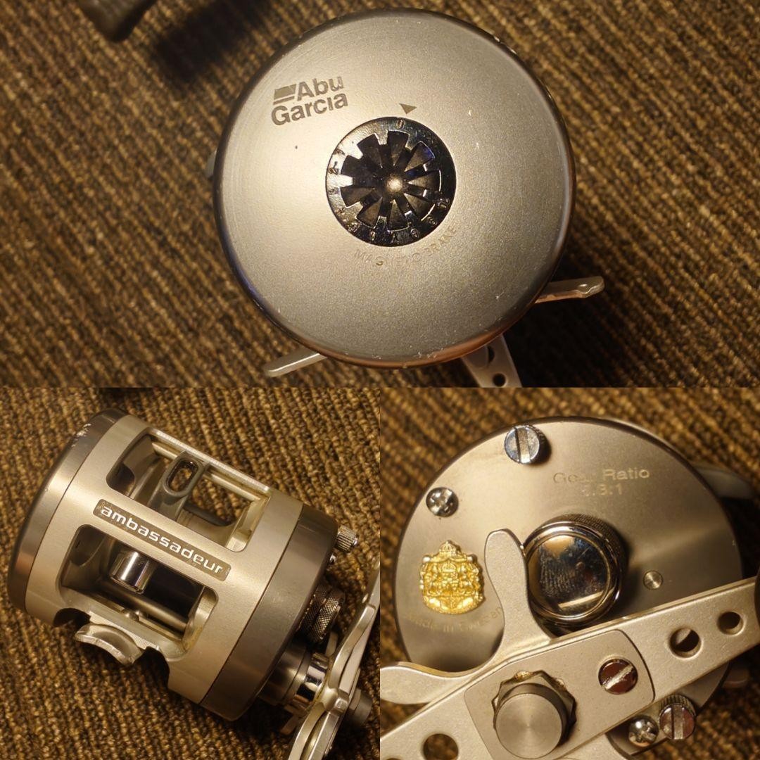 Abu Garcia Morrum SX3601C Mag SR Fishing Reel Daiwa TD-Z 105HL TD-S 103HL