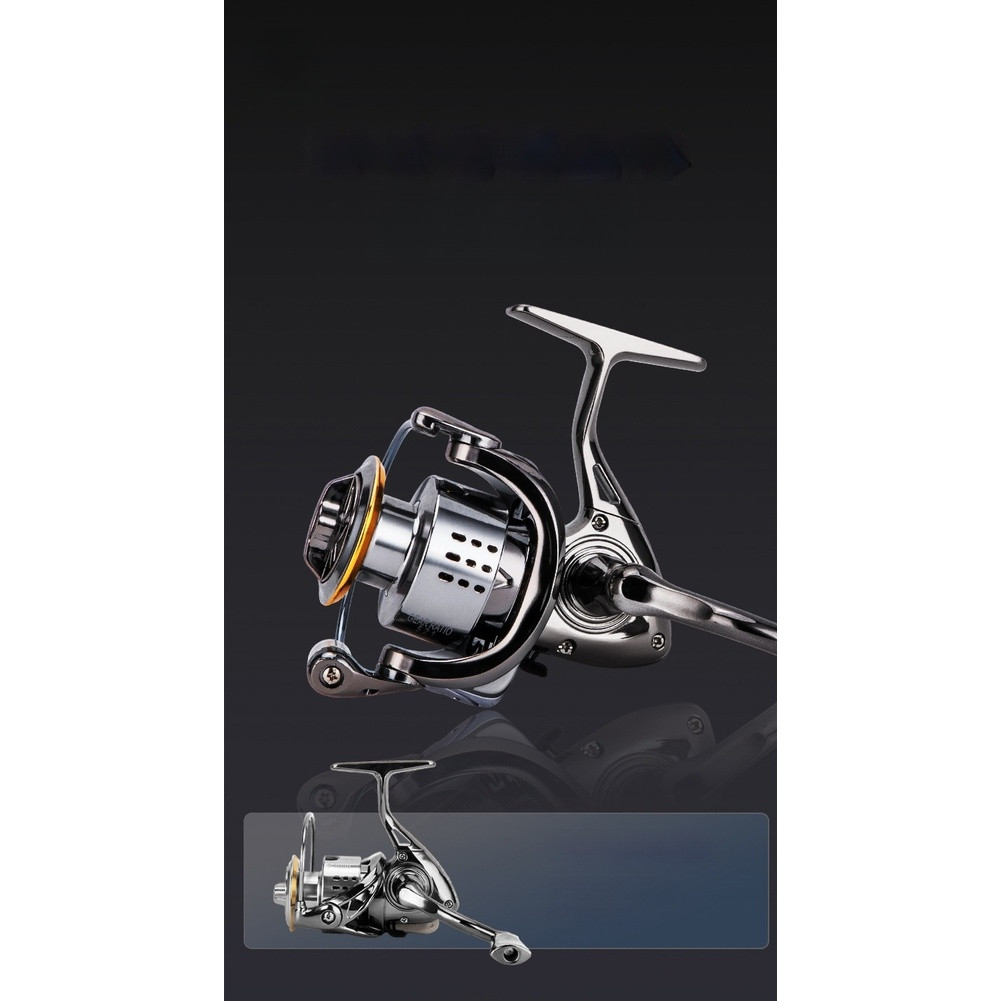 Electroplated Zinc Reel with Sealed Bearings and High Sensitivity Handle