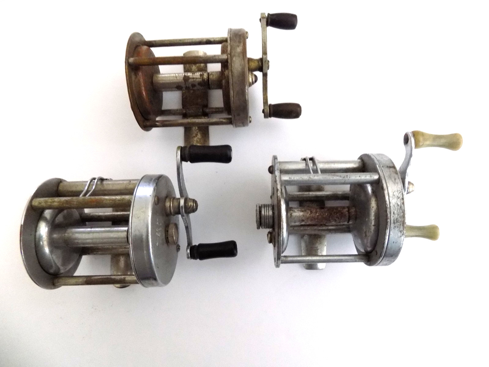 VINTAGE HORROCKS-IBBOTSON, BRONSON BILTWELL & KALAMAZOO TACKLE CASTING REELS – 3
