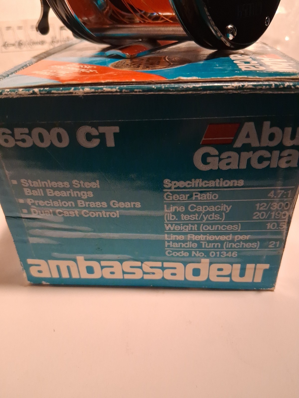 abu garcia ambassadeur 6500 CT (Modified UK Market Multipliers) Tournament Cast