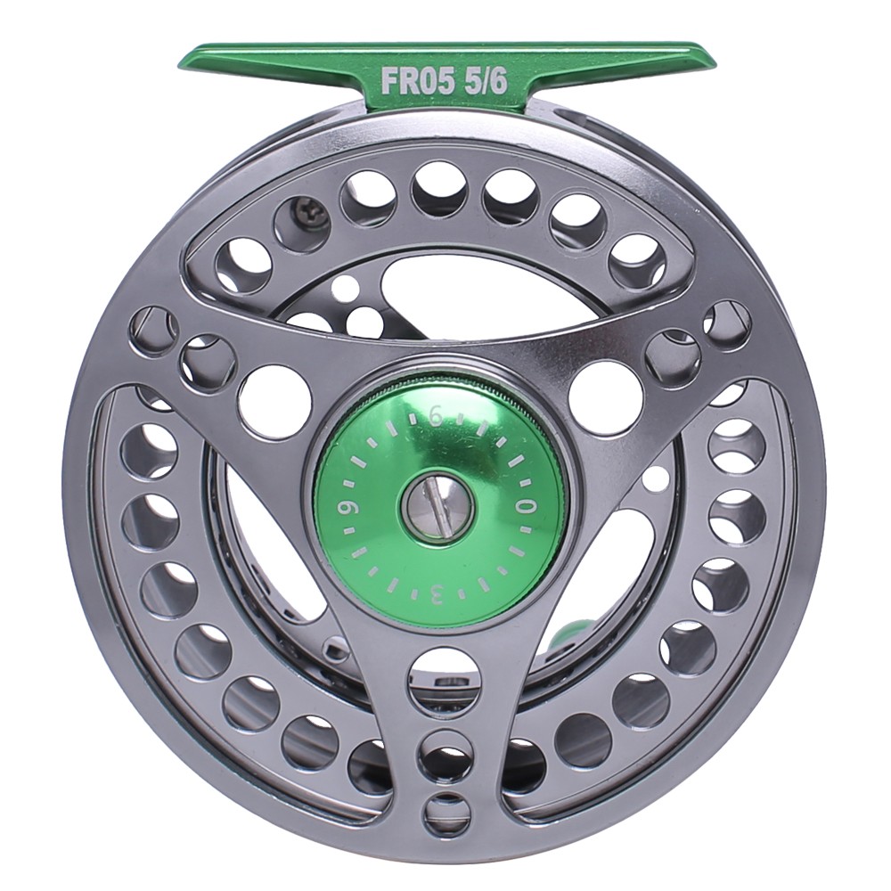 Large Arbor Fly Fishing Reel | CNC Machined Aluminum Alloy | for 5/6 7/8 WT Line