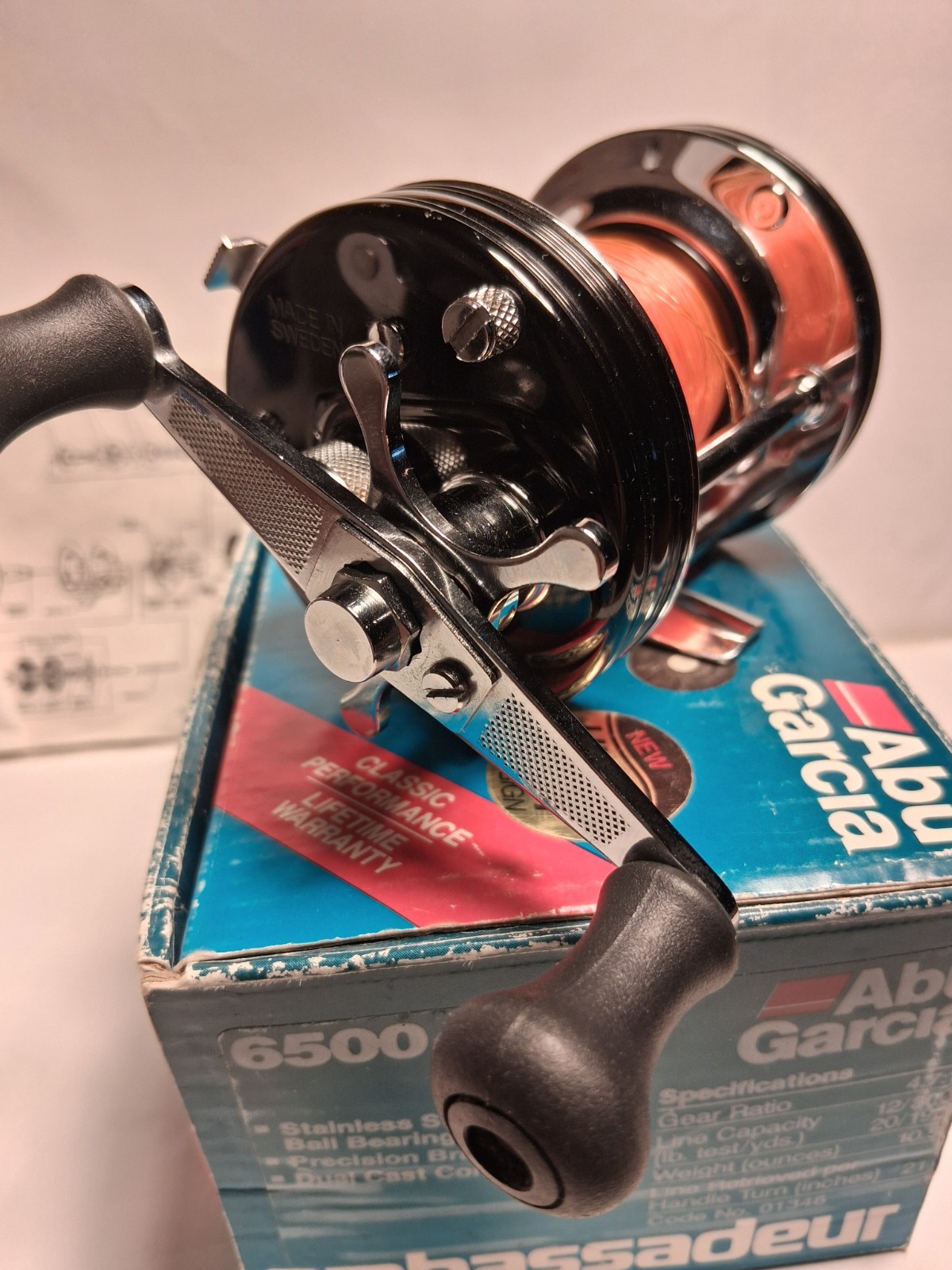 abu garcia ambassadeur 6500 CT (Modified UK Market Multipliers) Tournament Cast