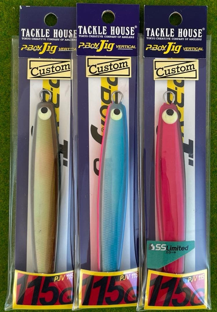 TACKLE HOUSE P-Boy 115g Hard Lures 3pc Set
