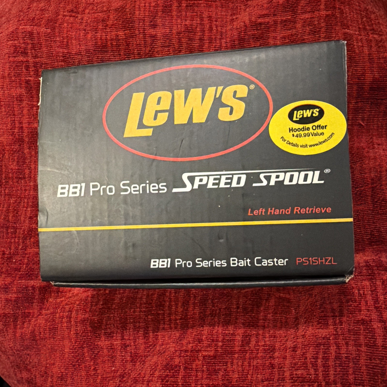 Lew’s BB1 Pro Series Speed Spool baitcasting fishing reel PS1HZL Left Hand Nice