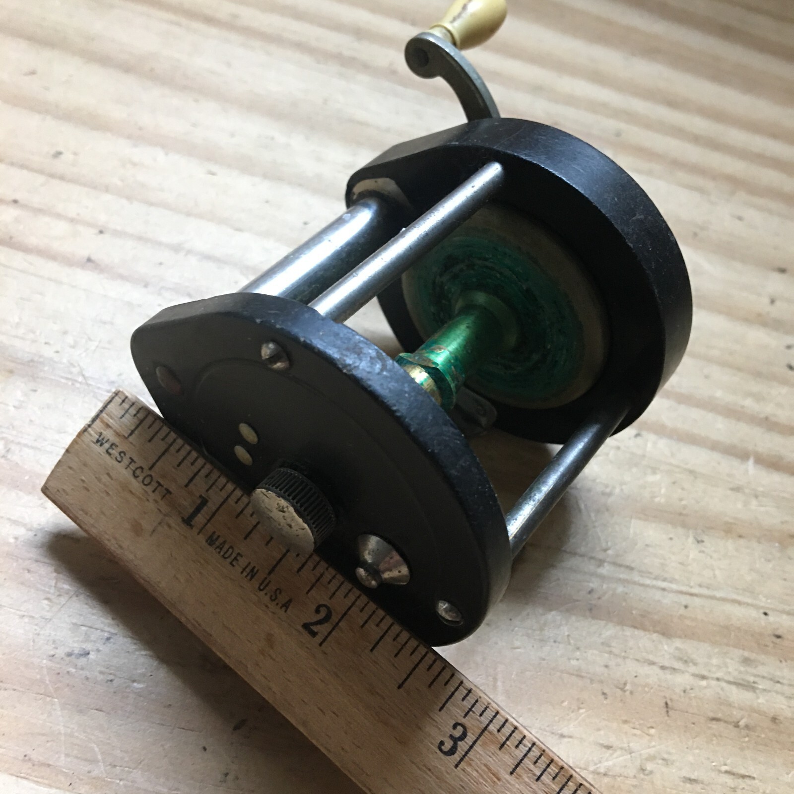 Vintage A. F. Meisselbach No. 100 Bakelite Fishing Saltwater Winding Reel Spool