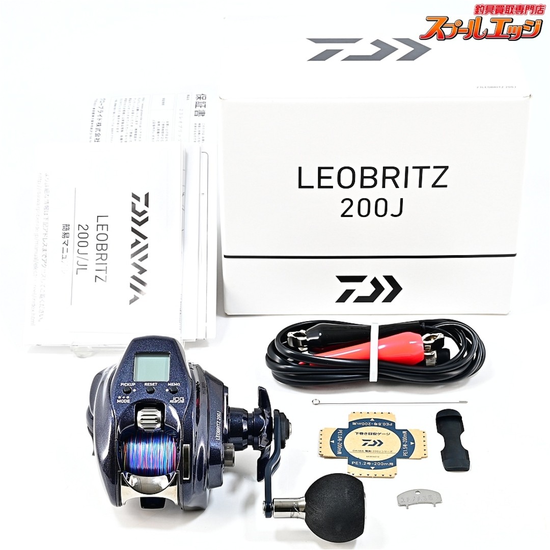 Daiwa 23 Leobritz 200J Used distance 1.4km Used 11 hours DAIWA LEOBRITZ m45905