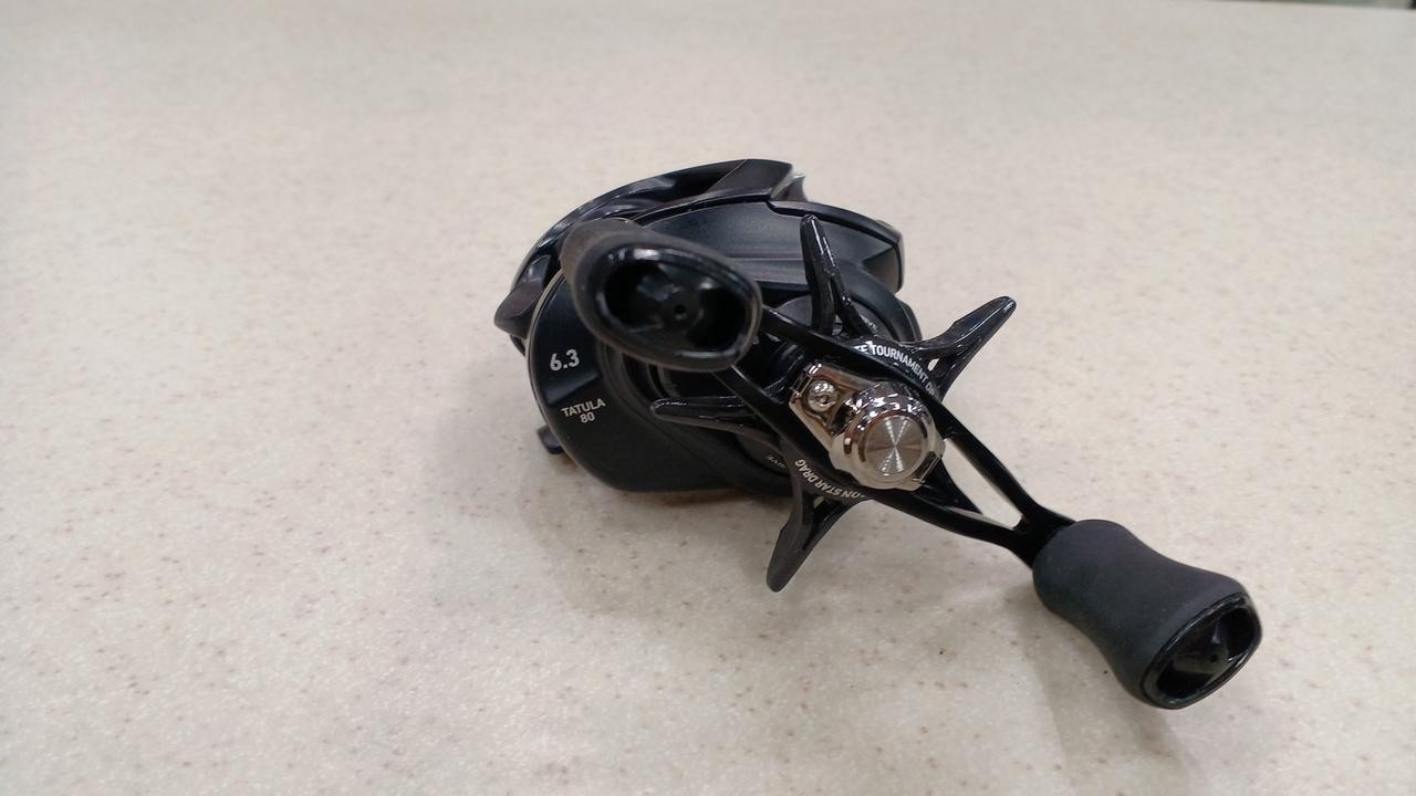 Daiwa Tatula TW 80 Baitcasting Reel 6.3 Gear Ratio 180g 8.5in/21.6cm