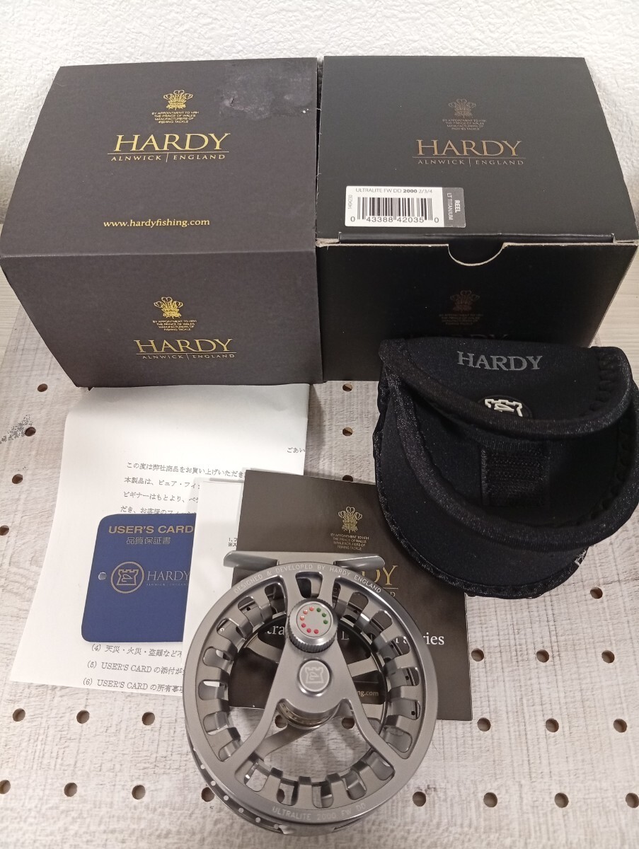 Hardy Ultralite 2000 FW DD Fly Fishing Reel Size 2/3/4 Large Arbor HARDY 2000