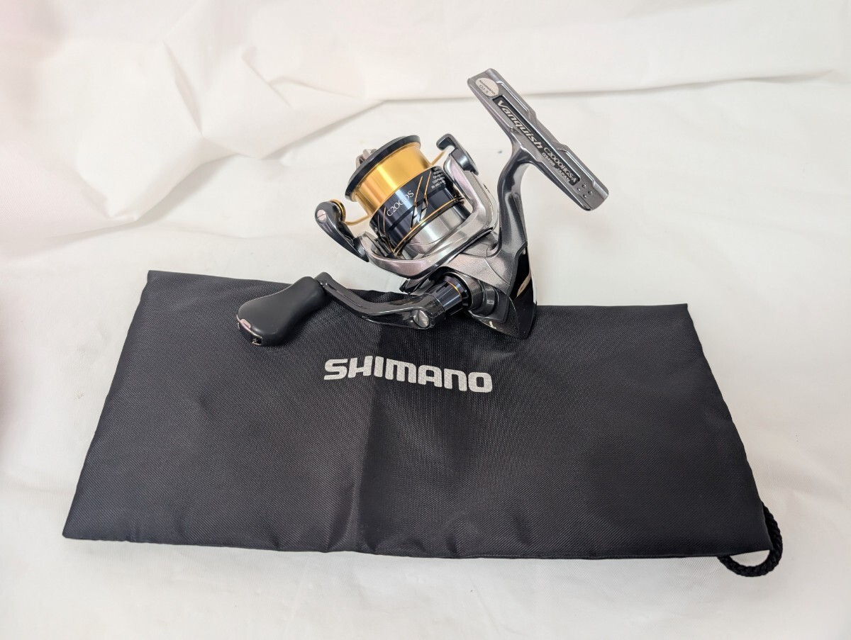 Shimano spinning reel 16 Vanquish C2000HGS 03498 Fishing gear Japan Used