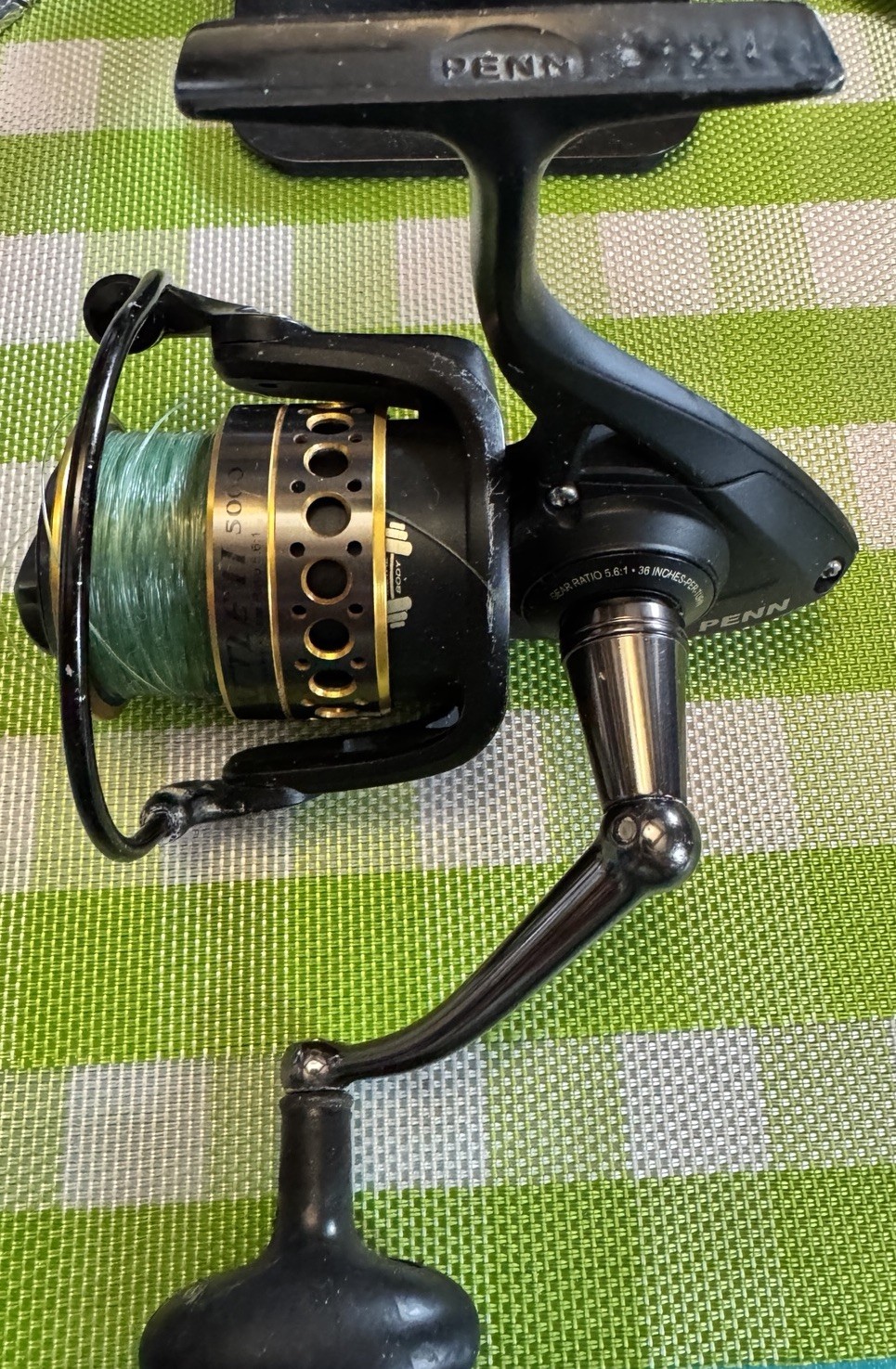Penn Battle II Spinning Reel – BTLII5000