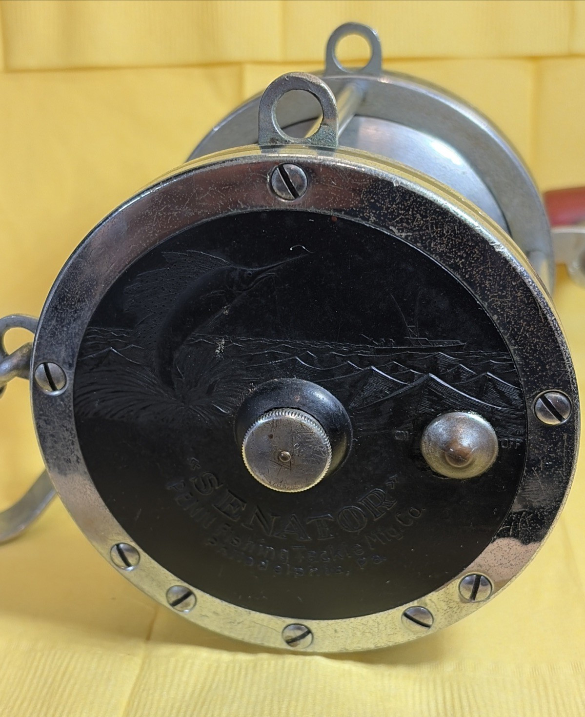 Vintage Penn Senator 115 9/0 Fishing Reel Good Condition 1940’s? No Part Numbers