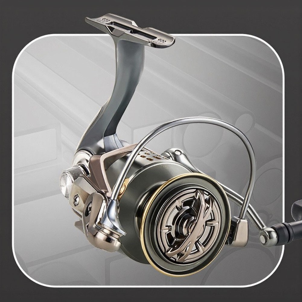 Spinnings Reel for SG High Speed 5.2:1 12kg Brake 6+1BB General Purpose Wheel