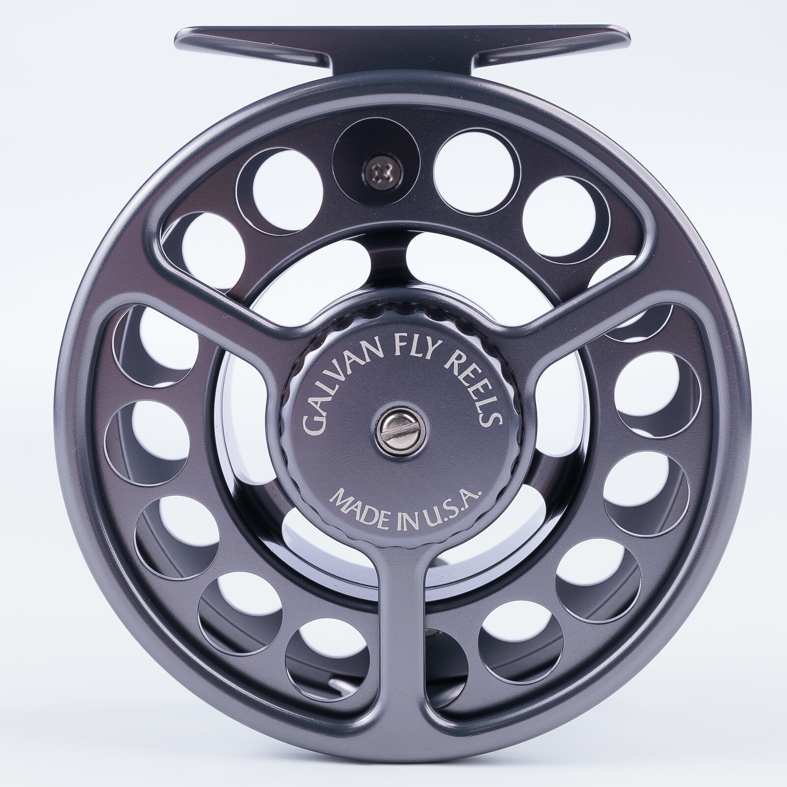 Galvan Rush Light R6 Fly Reel – Gunmetal – Free Fly Line – Free Fast Shipping