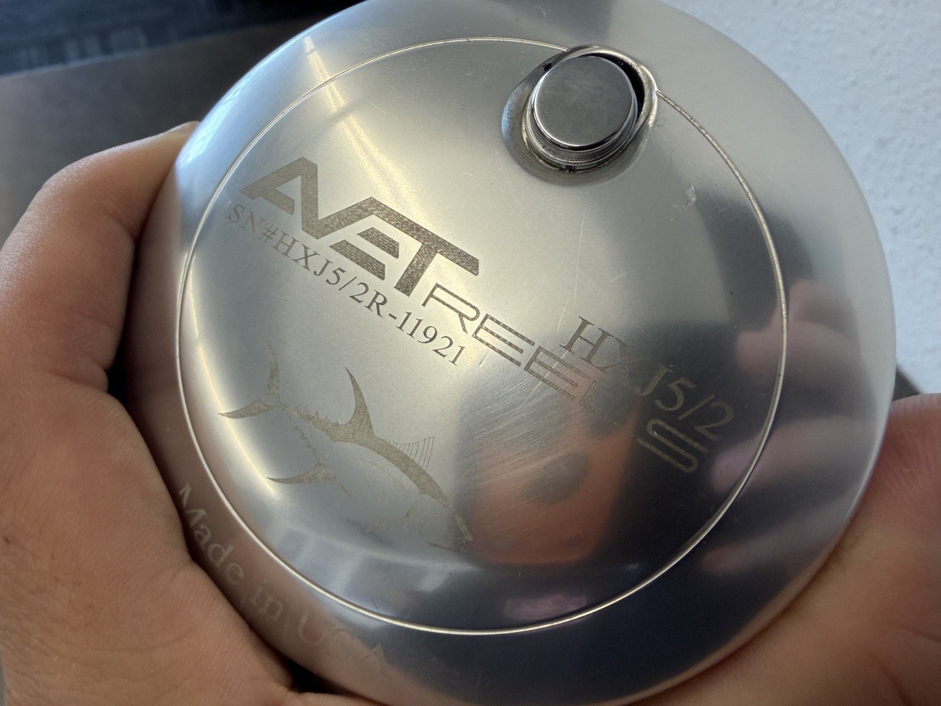 Avet Reels HXJ5/2 Lever Drag Fishing Reel Silver (1109831)