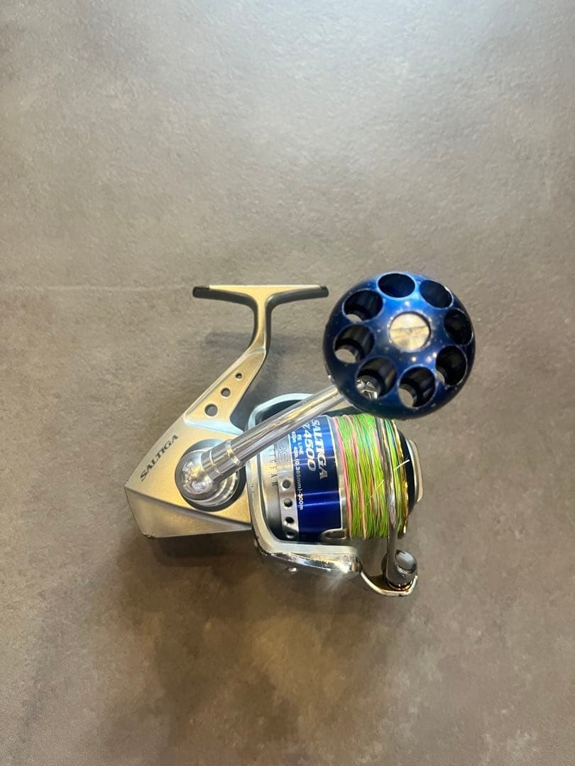 Daiwa Saltiga Z4500 Saltwater Spinning Reel, PE Line, Used