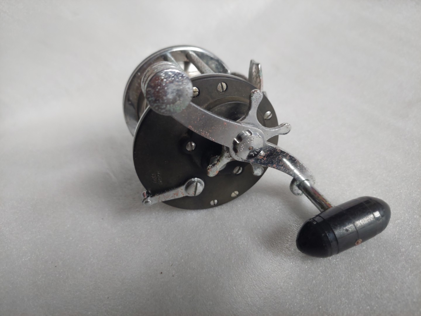 Used Working Penn 65 Long Beach model Fishing Rotative Reel Sea fishing