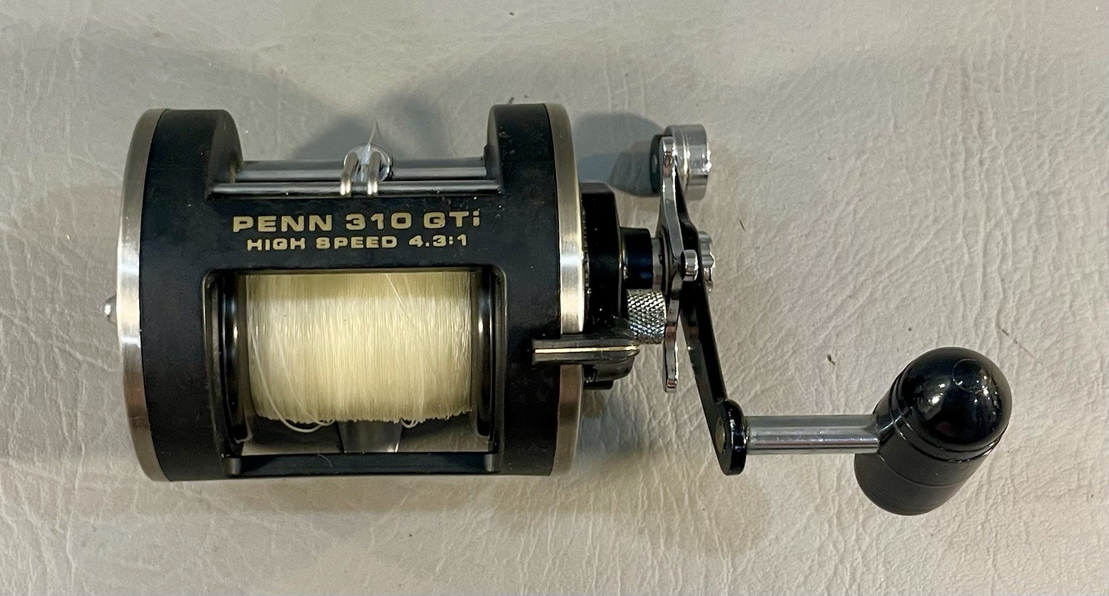 Penn 330 GTi high speed 4:3.1 level wind fishing reel Pre Spooled 25 Test
