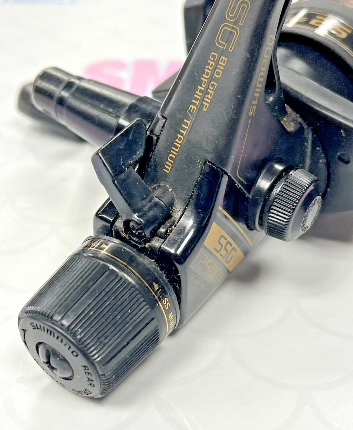 Shimano SSG 2500X Fishing Reel Late 1980s Made in Japan Vintage Reel