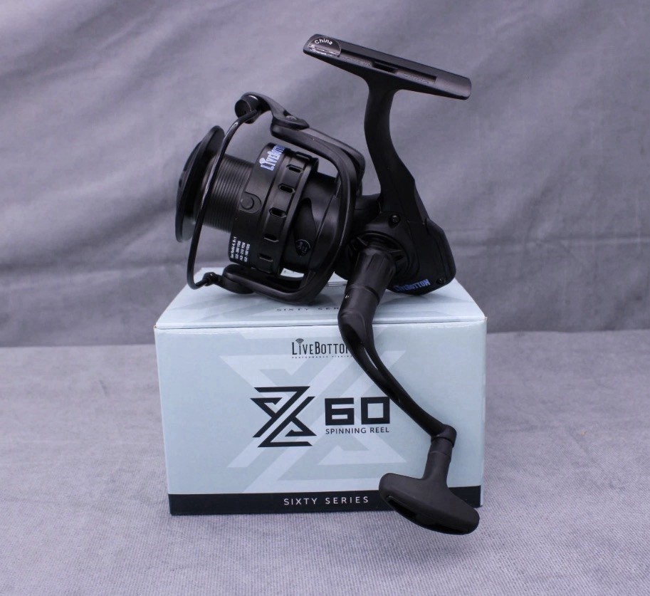 LiveBottom ZX60S Spinning Reel 60 Size 5+1 BB 4.9:1 Saltwater Rated NIB
