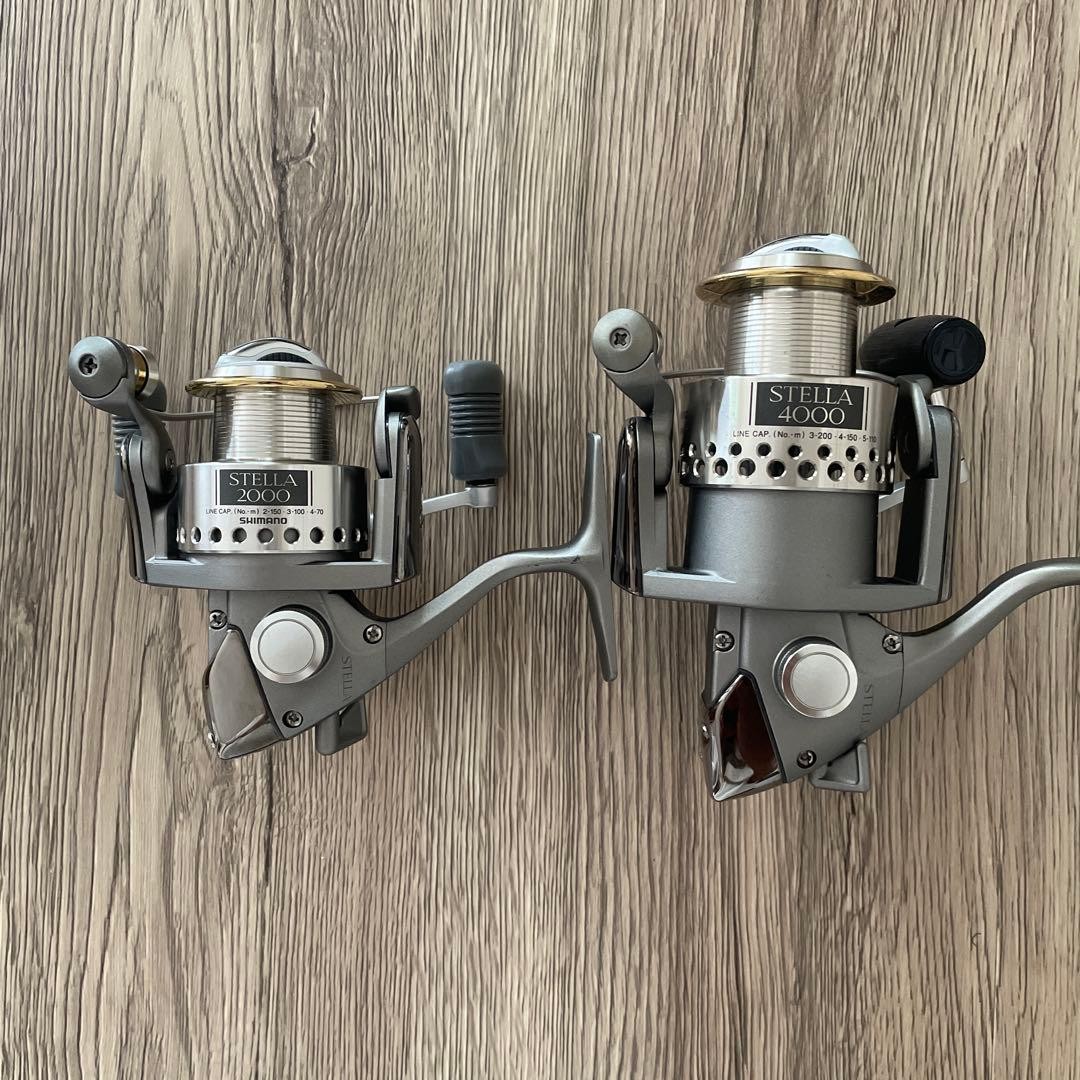 Shimano 95 Stella 2000 4000 Spinning Reel Set