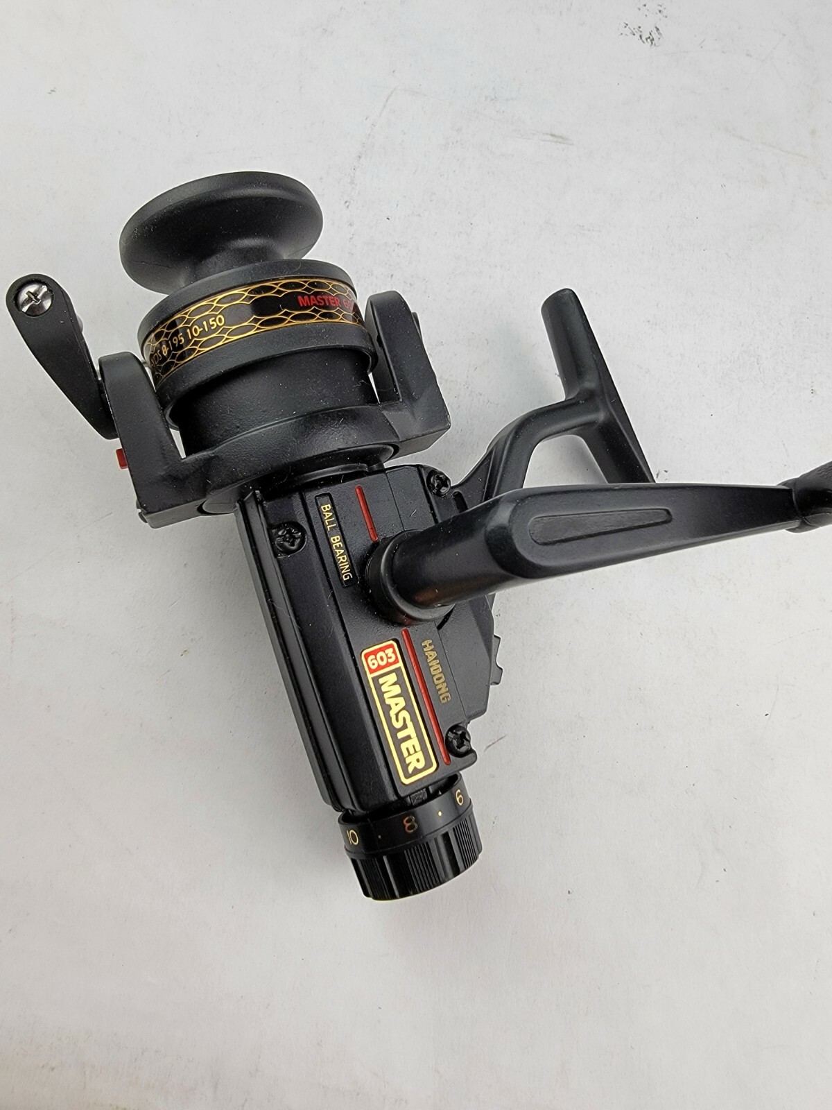 Fishing Reel Master Rear Drag 603 Ball Bearing Line 8-10 LB RATIO 4.8:1 GUC