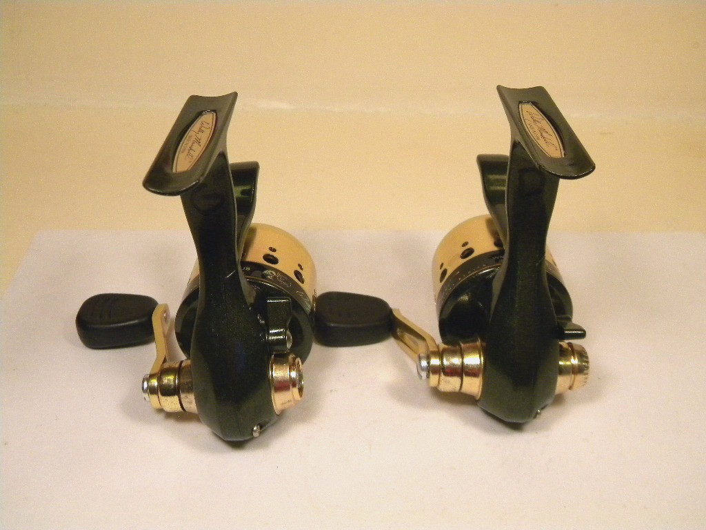 2 Bass Pro Shops Wally Marshall WM40US Under Spin Ultra light casting reel