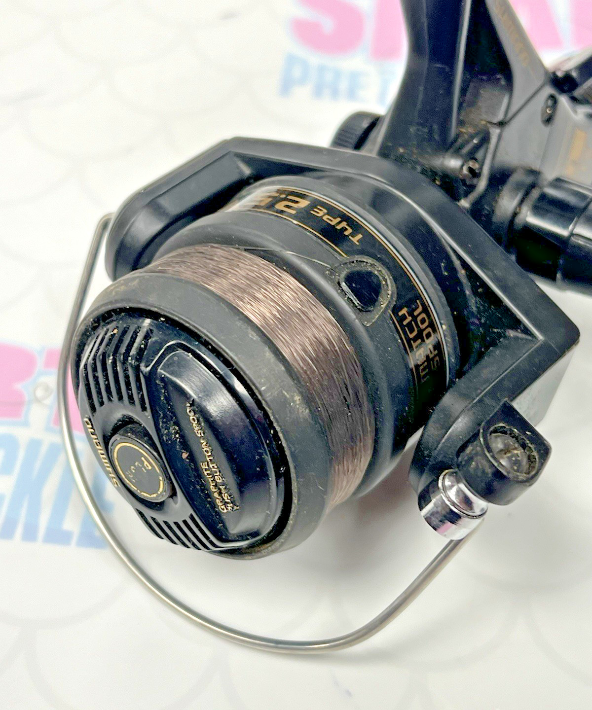Shimano SSG 2500X Fishing Reel Late 1980s Made in Japan Vintage Reel