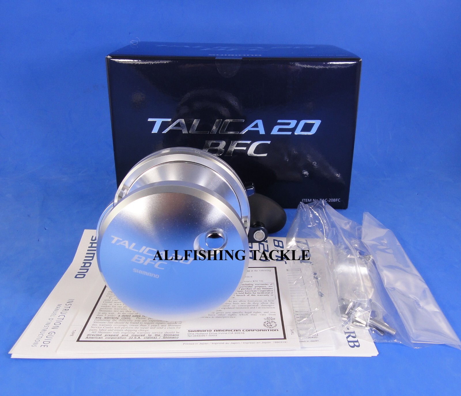 NEW SHIMANO TALICA 20 BFC TAC20BFC BILLFISH REEL *TRUST U.S SELLER/FREE SHIP*