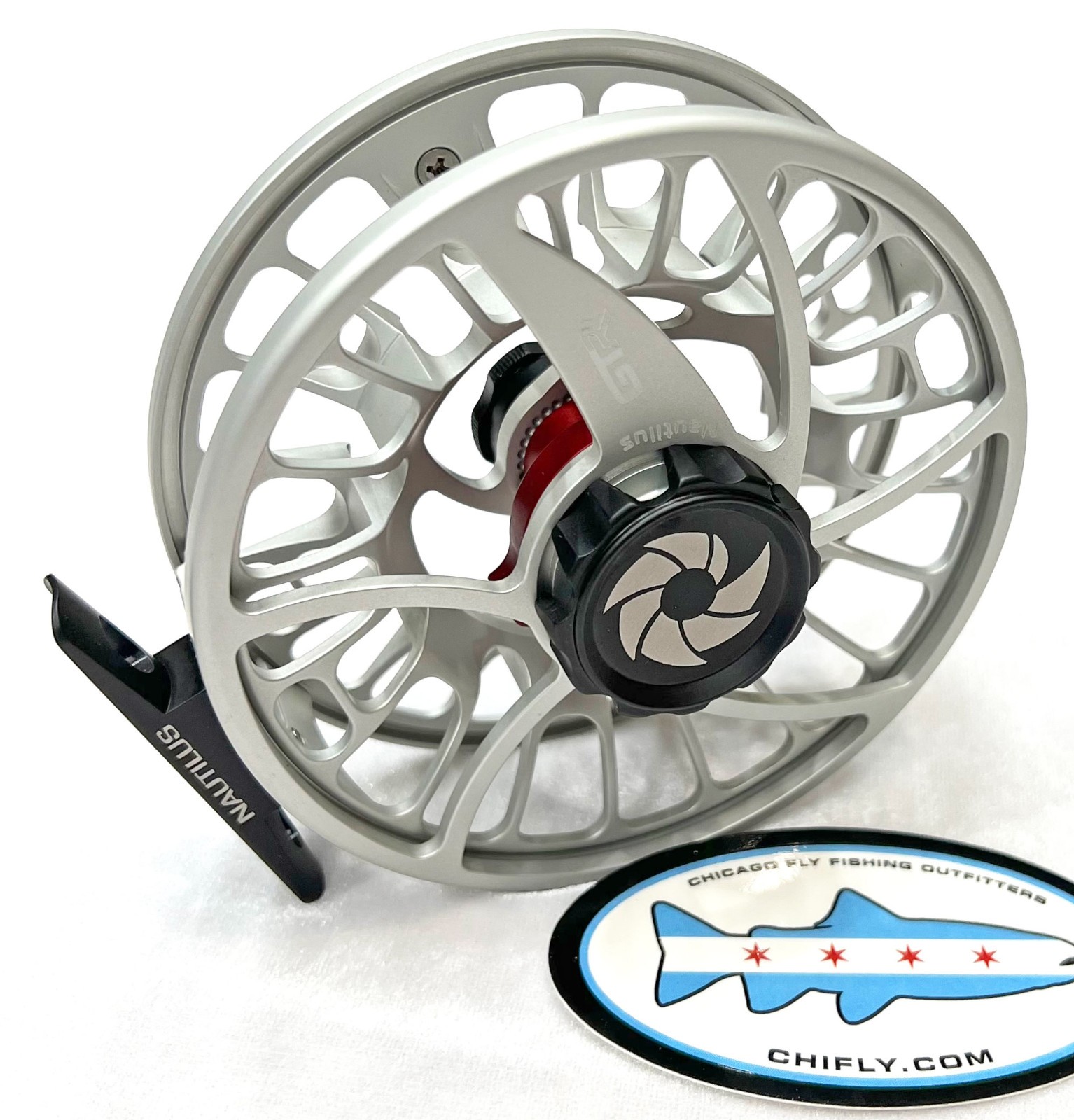 Nautilus GTR 8/9 Fly Fishing Reel – Silver -NIB Free US Ship